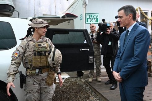 Pedro Sanchez tells NATO that Spain's armed forces will be boosted by 14,000 personnel
