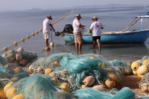 Special nets will stop jellyfish getting close to tourist beaches in Spain's Mar Menor