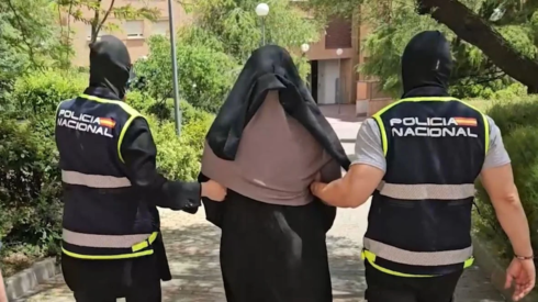 Two women arrested in Madrid for running a 'jihad academy that trained females in the ways of the Islamic State'