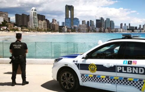 Benidorm police seize knives to stop Latino gang showdown on city streets