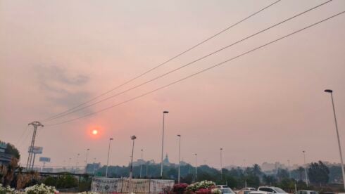 WATCH: Residents told to shut windows as forest fire smoke travels hundreds of kilometres to Costa Blanca