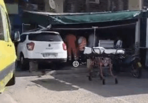 Social media footage of the crash